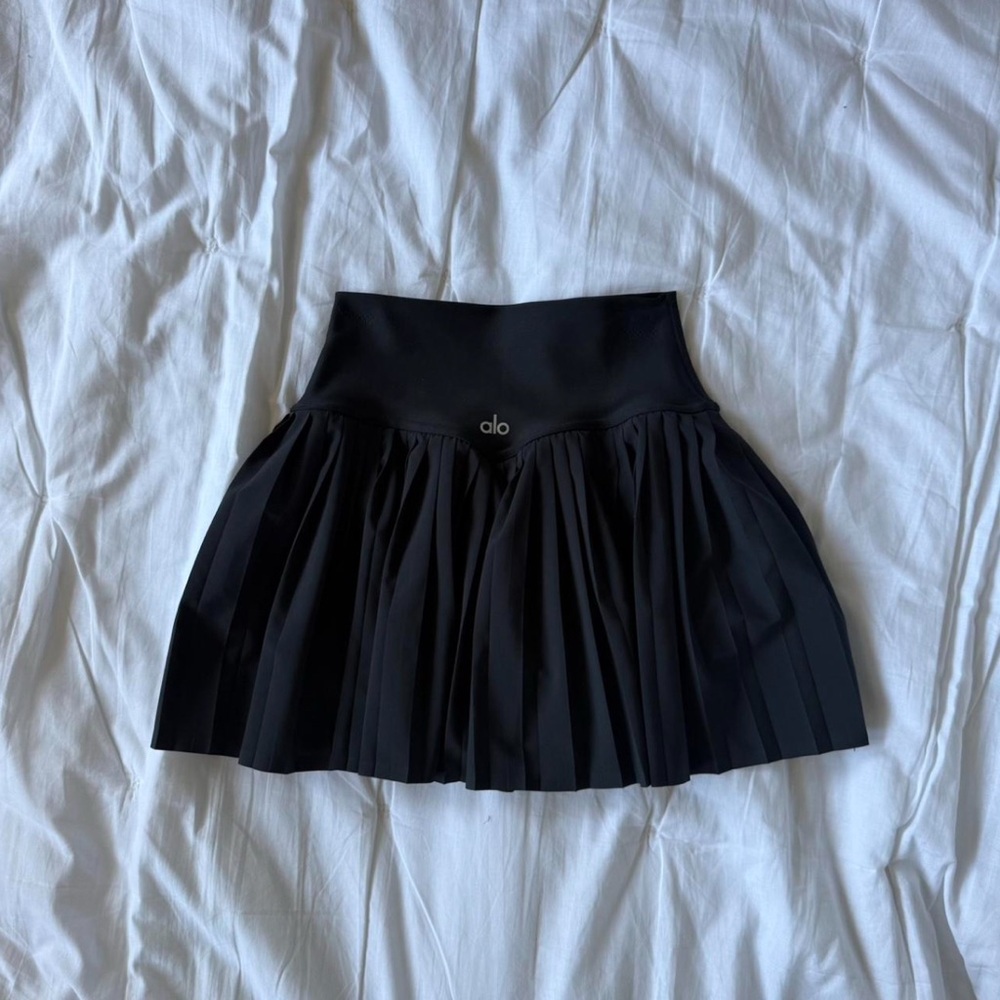 ALO Yoga Black Mini Skirt